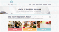 Desktop Screenshot of imovelbauru.com.br